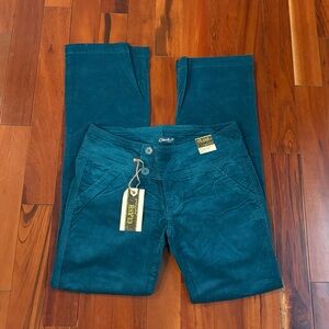 Clash Teal Women's Boot Cut Jeans